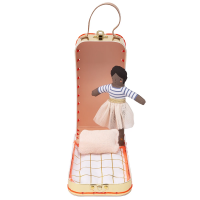 Mini Ruby Doll with Suitcase By Meri Meri
